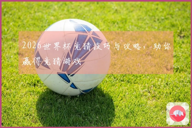 2026世界杯竞猜技巧与攻略，助你赢得竞猜游戏