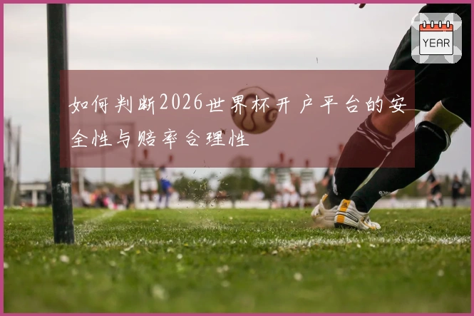 如何判断2026世界杯开户平台的安全性与赔率合理性